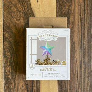 Wondershop LED Lit Tree Topper mini size